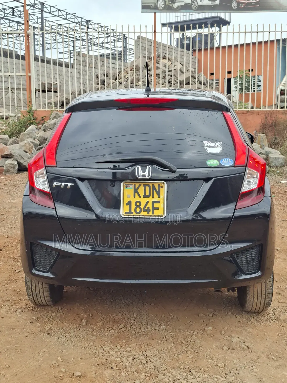 Honda Fit 2016 Black