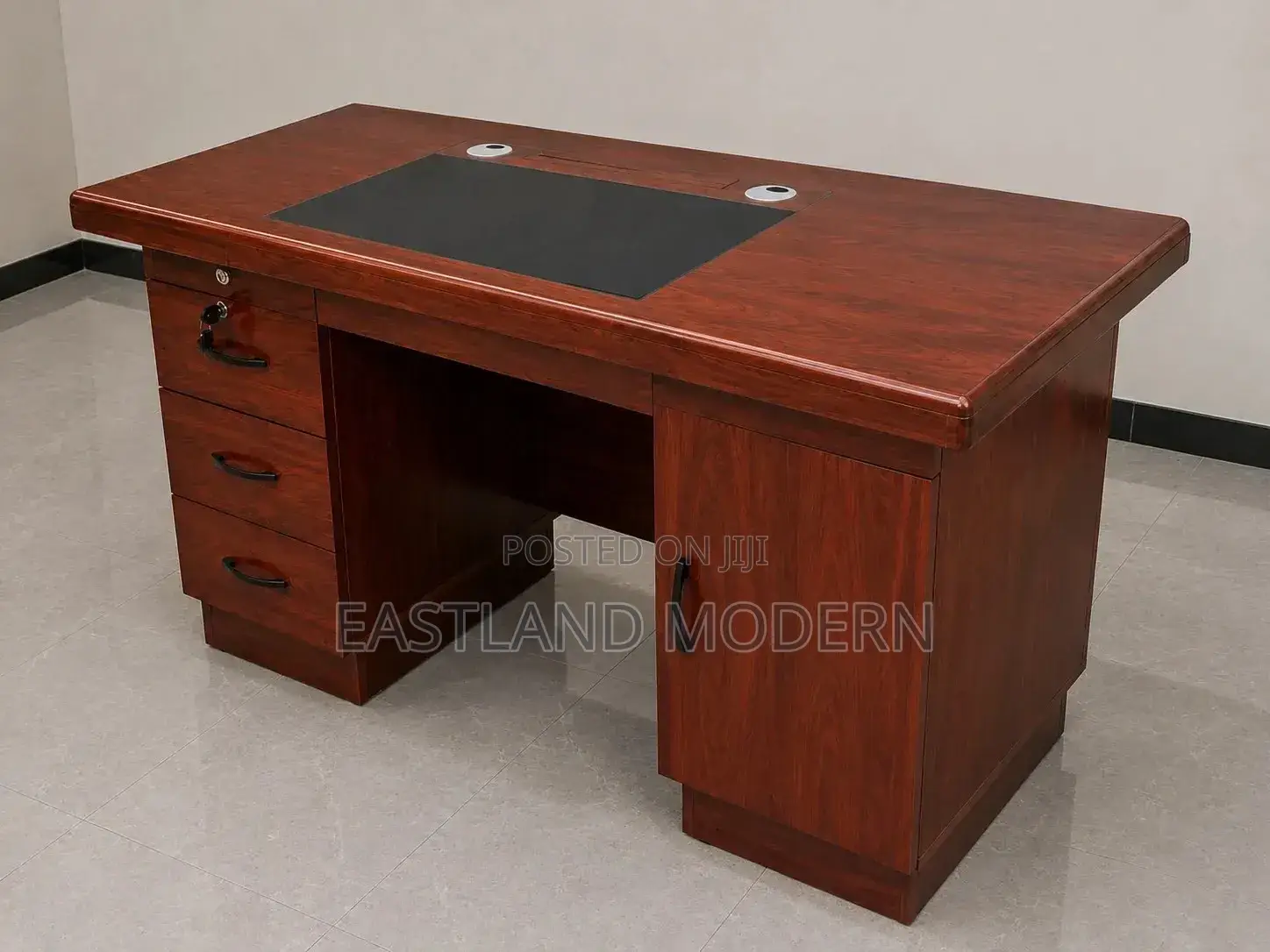 Executive Office Desk With Drawers Cabinet