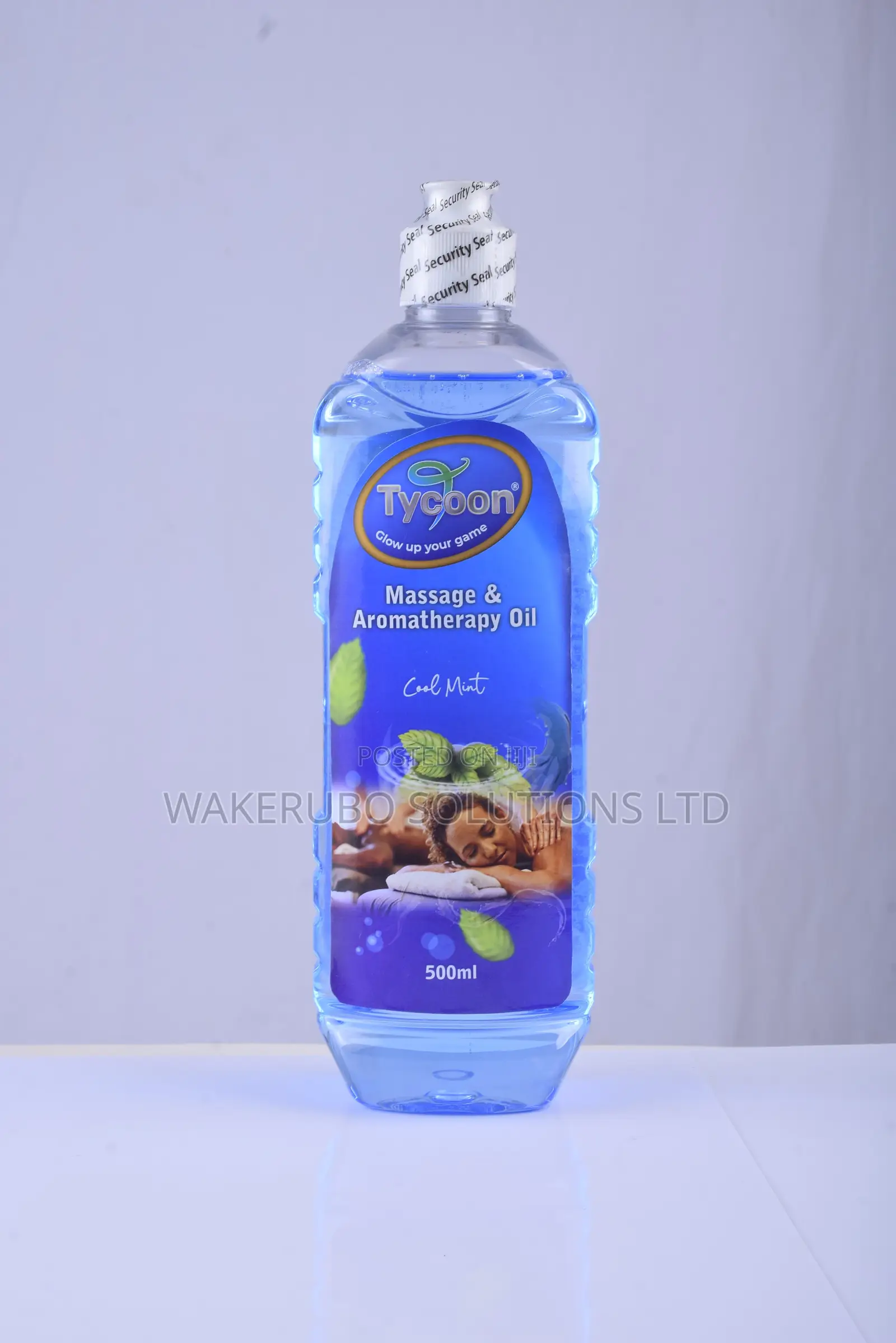 Tycoon Massage Oil Cool Mint Blue 500ml
