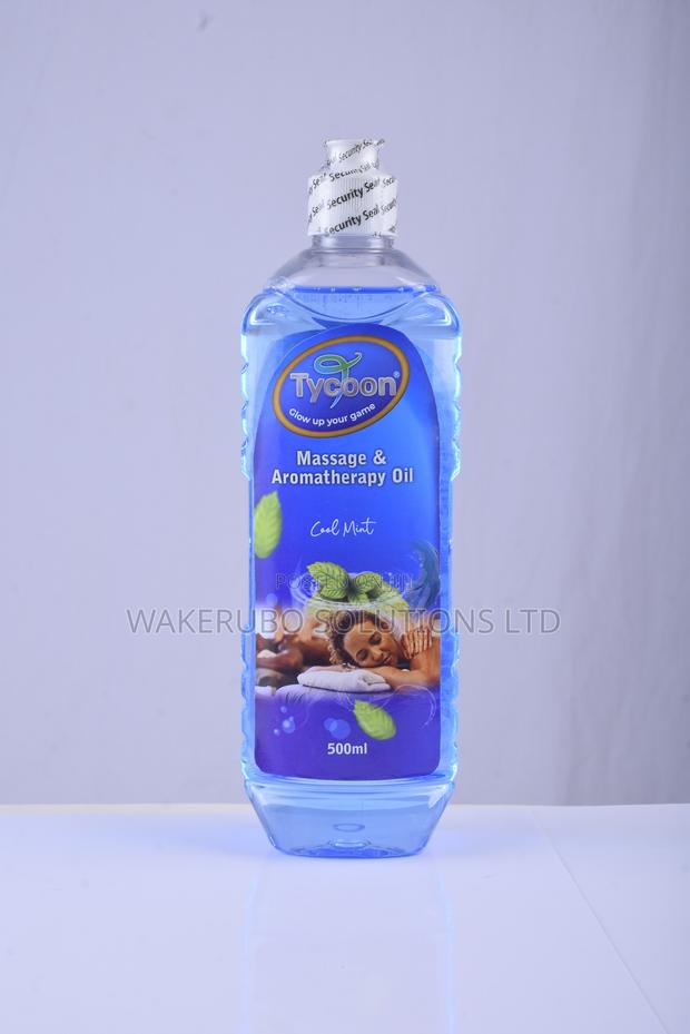 Tycoon Massage Oil Cool Mint Blue 500ml