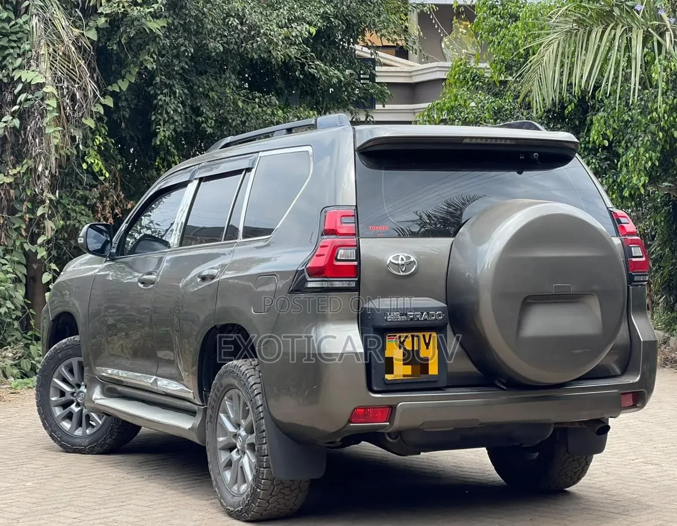 Toyota Land Cruiser Prado 3.0 D-4D (190 Hp) 7 seats 2016 Burgundy