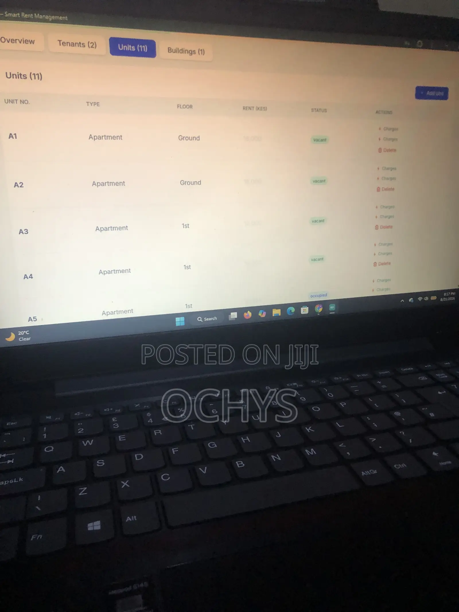 Rental Management Business Application