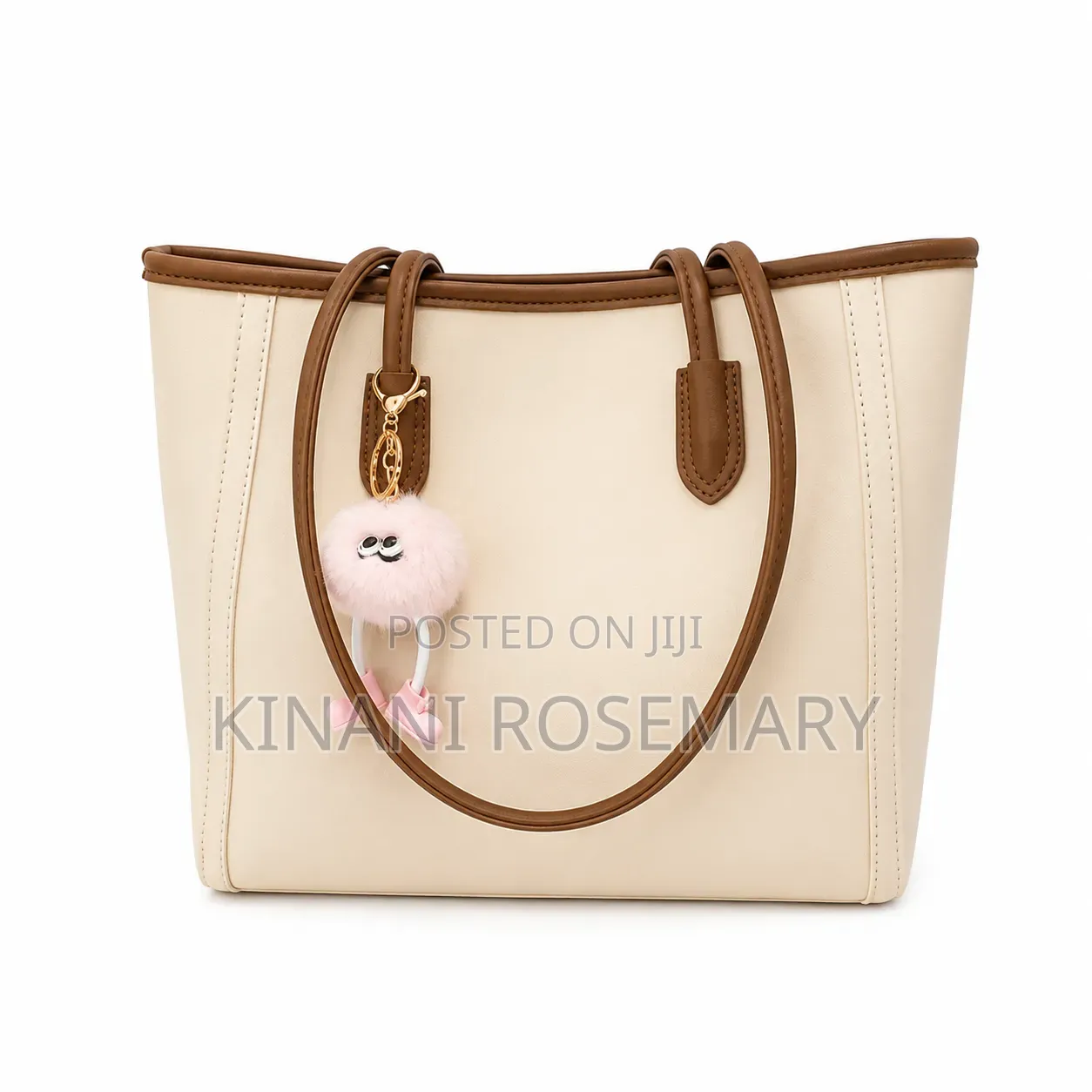 Leather
Cream/Beige With Brown
Style Bag