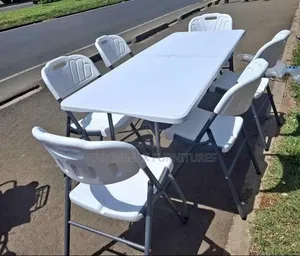 Foldable Chairs With Table White Table