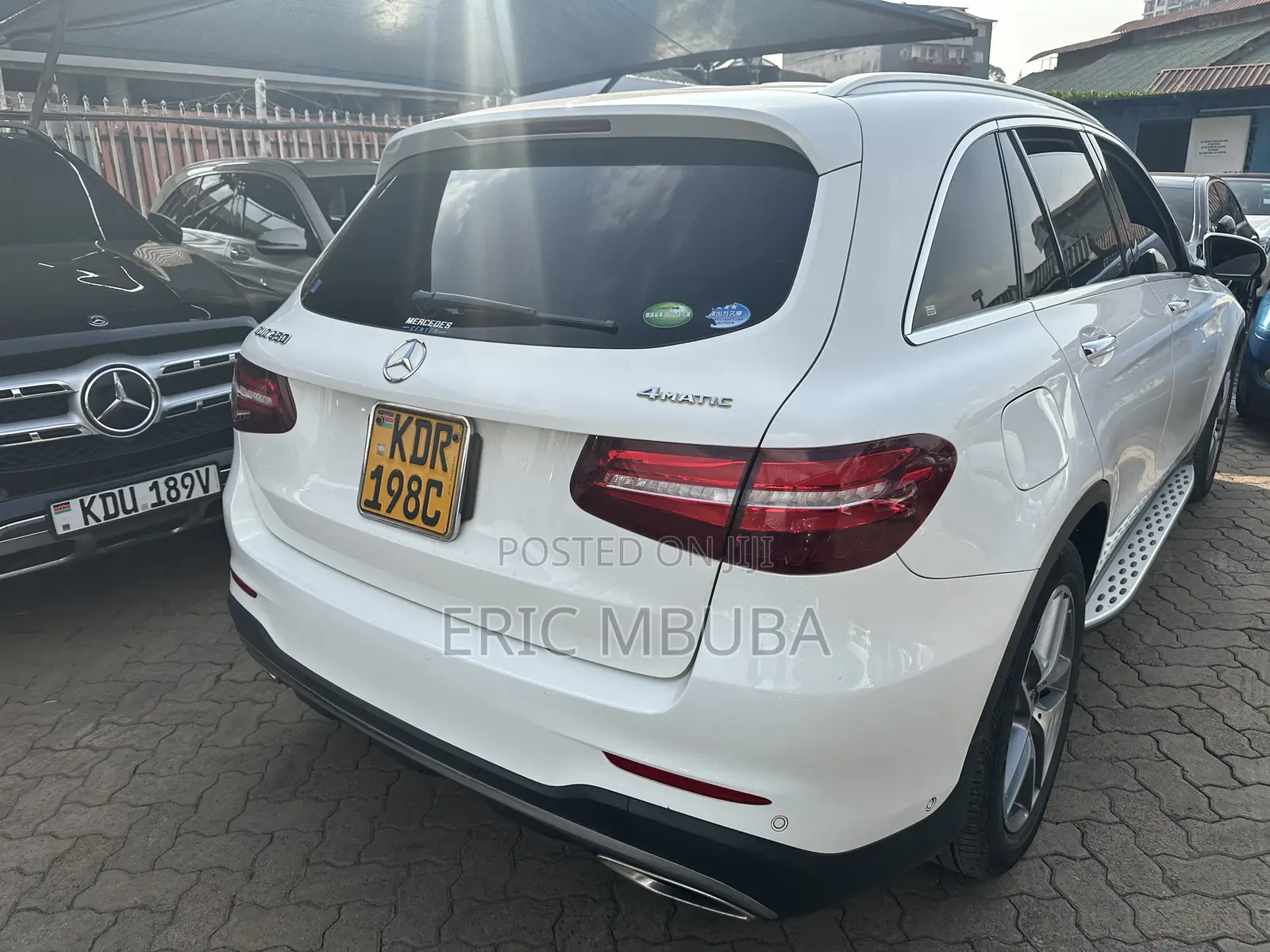Mercedes-Benz GLC-Class 2017 White