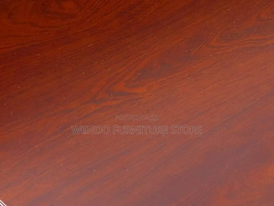 Coffee Table; Square Mahogany Executive Polished Coffee Table