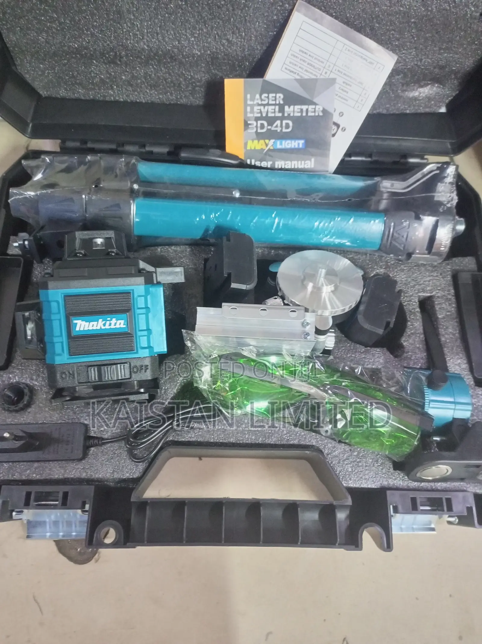 Makita 16 Line 4D Green Laser Level / Self-Leveling Tool