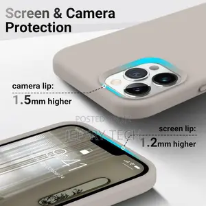 Cover Anti-Scratch Shockproof Case for Apple iPhone 16 Pro Max - Grey