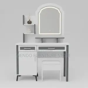 Dressers; Modern Dressing Room Sliding Stylish Vanity Set