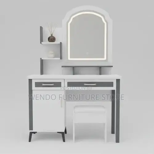 Dressers; Modern Dressing Room Sliding Stylish Vanity Set