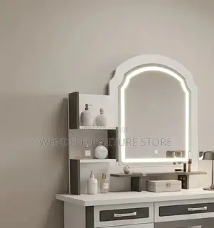 Dressers; Modern Dressing Room Sliding Stylish Vanity Set