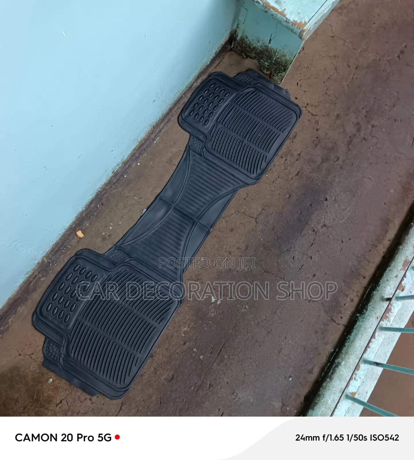 Full Width Rear Seats Floor Protection Conjoined 1pc Mat