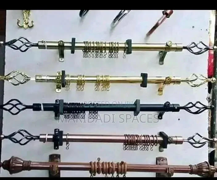 Imported Adjustable Curtain Rod 3M - Heavy Duty Extendable