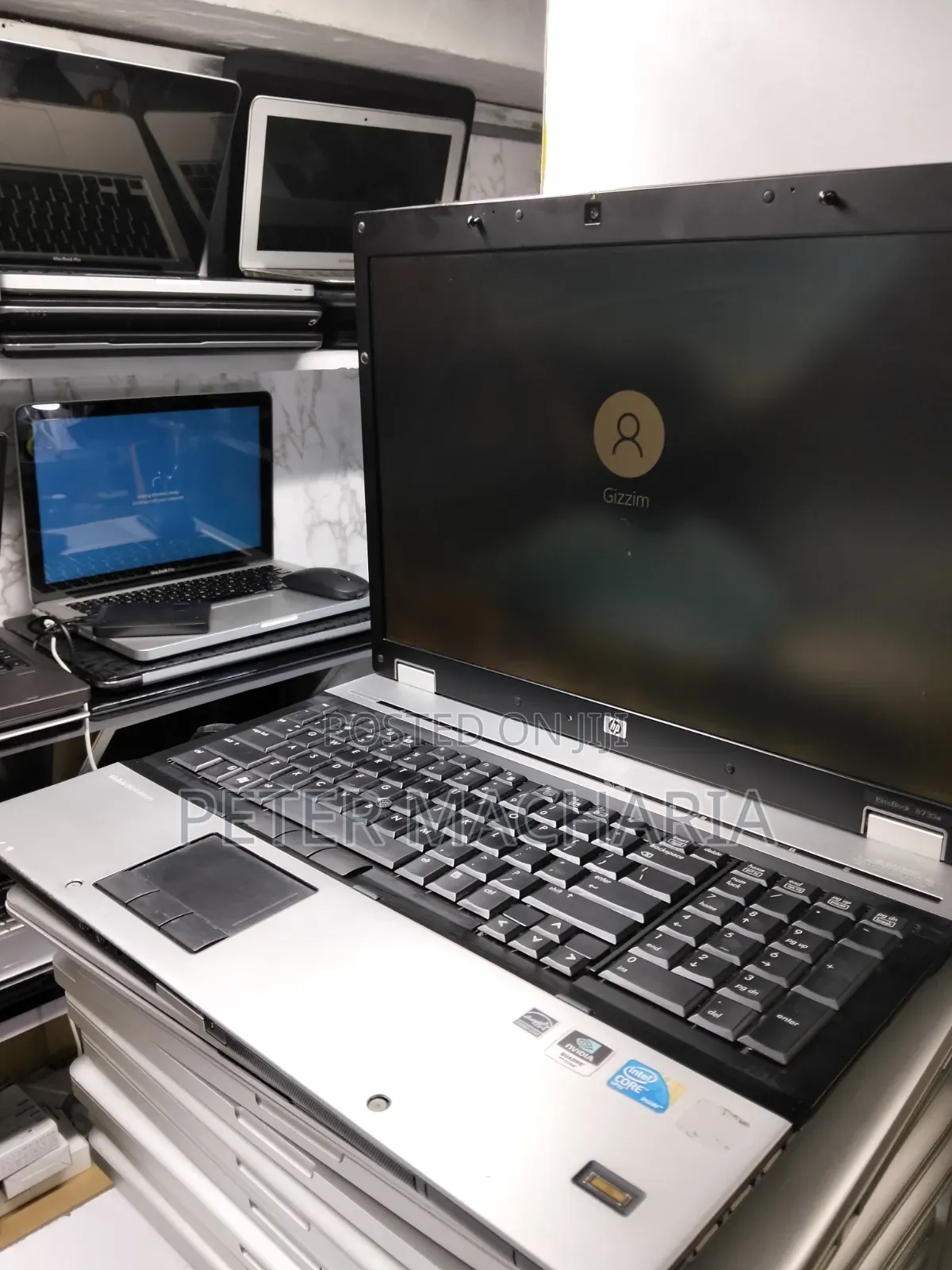 Laptop HP Compaq 8530p 4GB Intel Core 2 Duo HDD 160GB