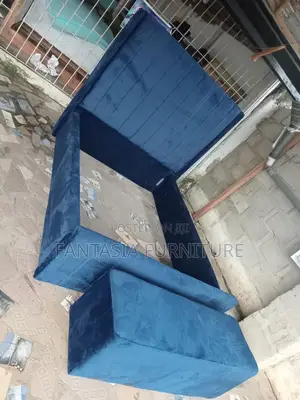 5x6 Navy Blue Panel Chester Bed Frame + Storage Bench