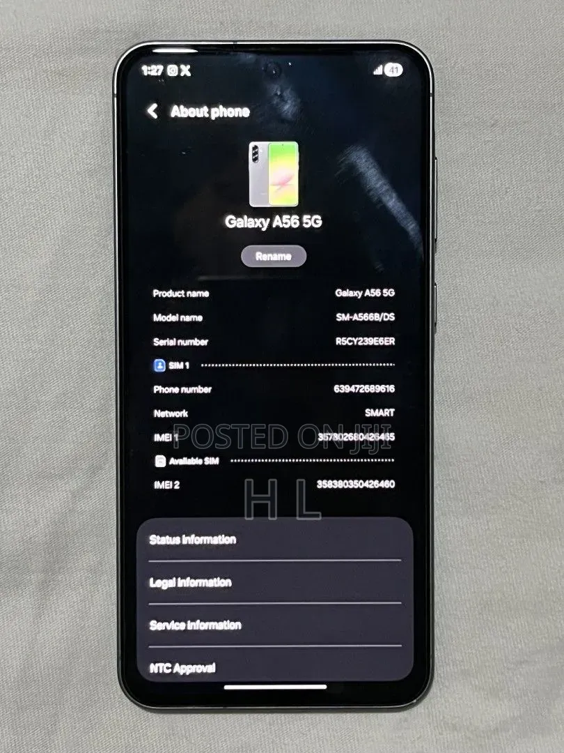Samsung Galaxy A56 256 GB Black