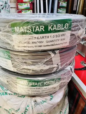 Matstar 1.0mm Twin With Earth 90m Electrical High Quality Cable