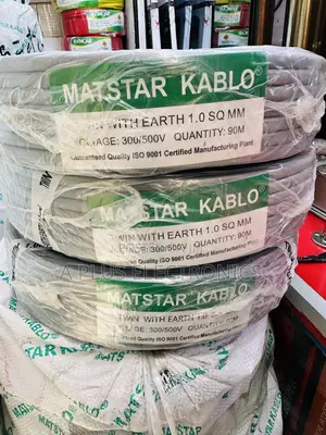 Matstar 1.0mm Twin With Earth 90m Genuine Electrical Wiring Cable