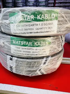 Matstar 1.0mm Twin With Earth 90m Durable Electrical Installation