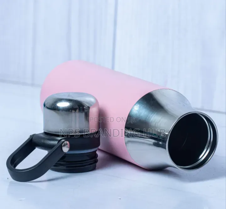 Arrow Design Steel Flask. Hub