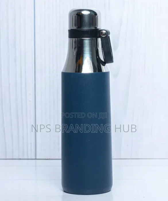Arrow Design Steel Flask. Hub