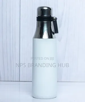 Arrow Design Steel Flask. Hub