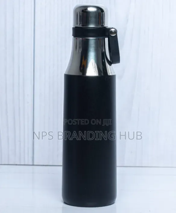 Arrow Design Steel Flask. Hub