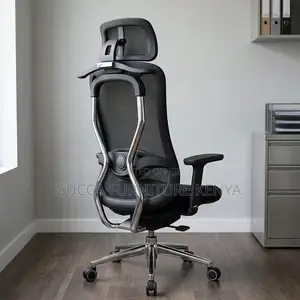 Modern Ergonomic Fabric Chair