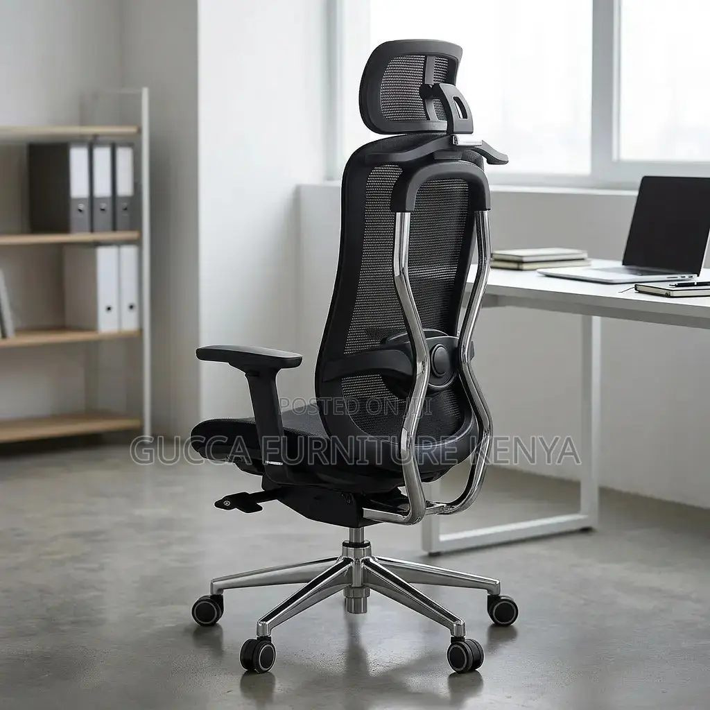 Modern Ergonomic Fabric Chair