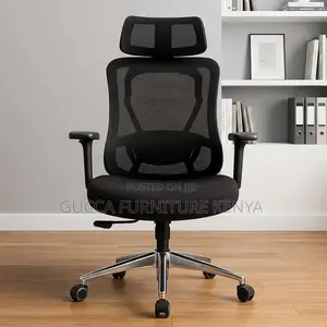 Modern Ergonomic Fabric Chair
