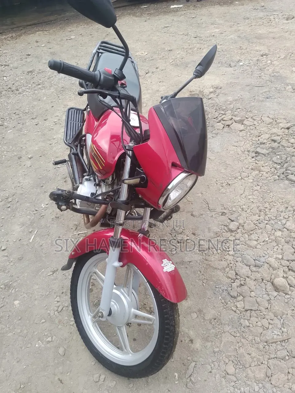 TVS HLX 125 2021 Red
