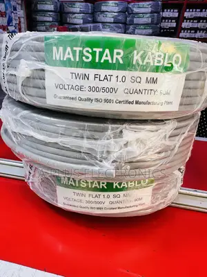 Matstar 1.0mm Twin Flat Solar Cables | High Quality Solar Wire