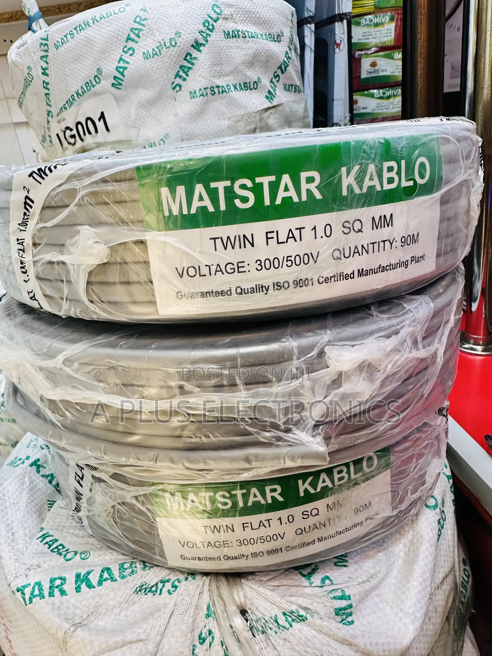 Matstar 1.0mm Twin Flat Solar Cables | High Quality Solar Wire