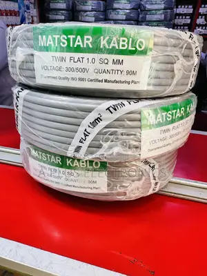 Matstar 1.0mm Twin Flat Solar Cables | Solar Panel Connection Wire