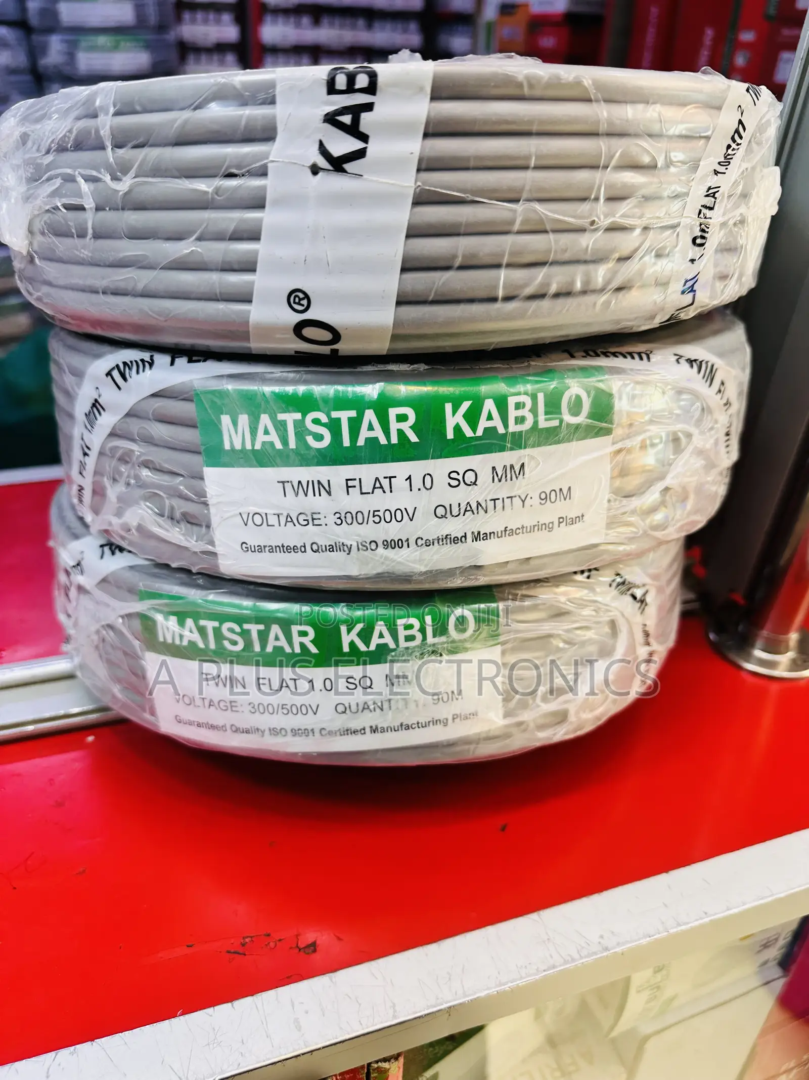 Matstar 1.0mm Twin Flat Solar Cables | Durable Solar Cable