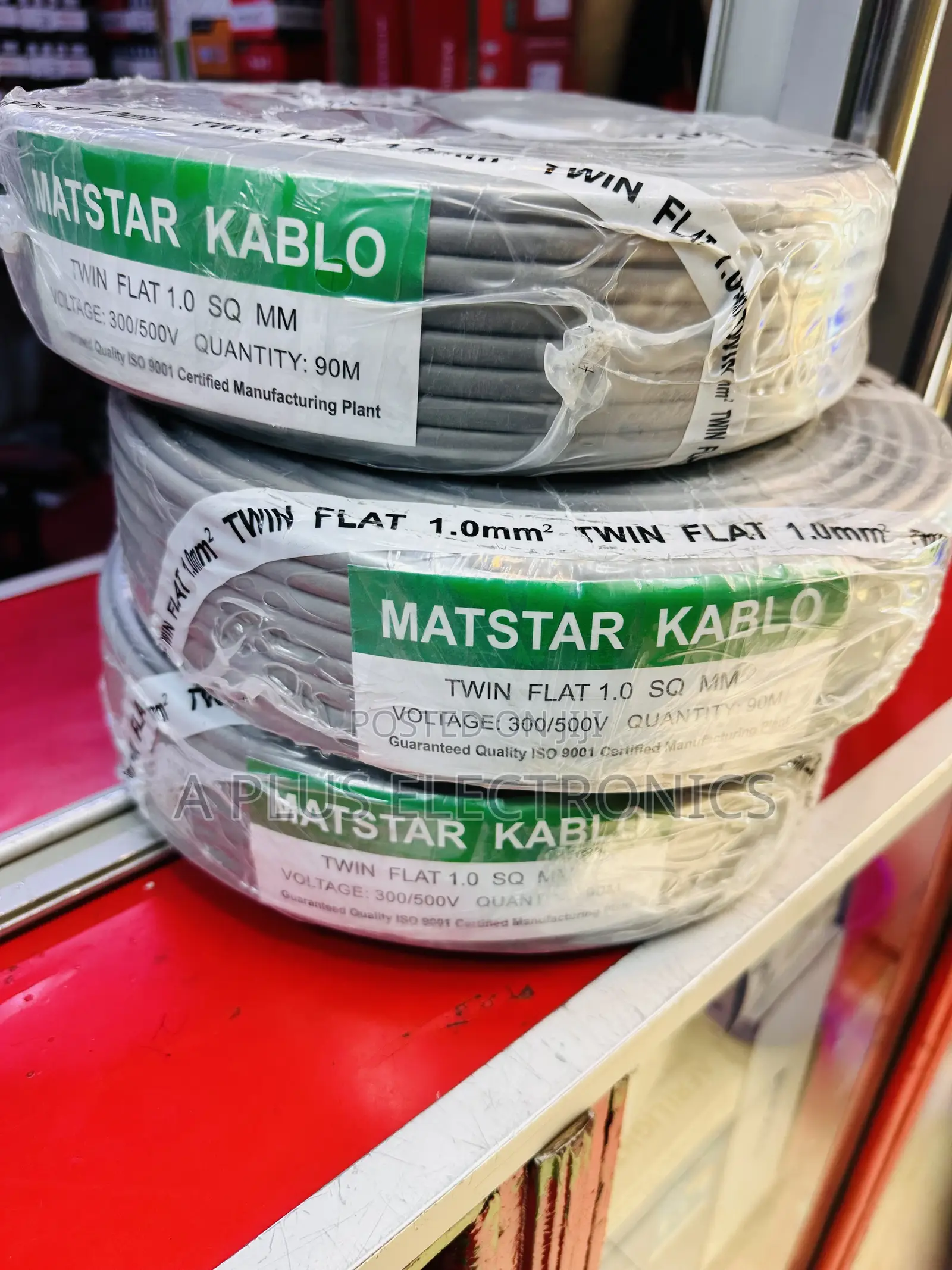 Matstar 1.0mm Twin Flat Solar Cables | Durable Solar Cable