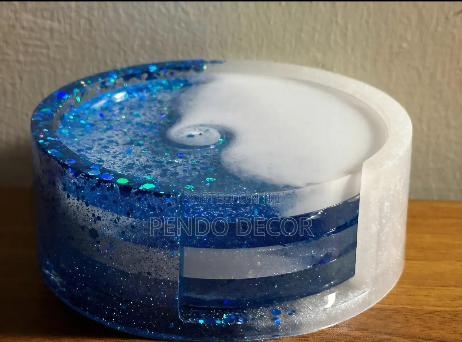 Coaster Set and Holder