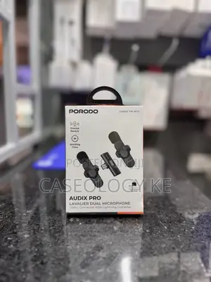 Porodo Audix Pro Lavalier Dual Mic