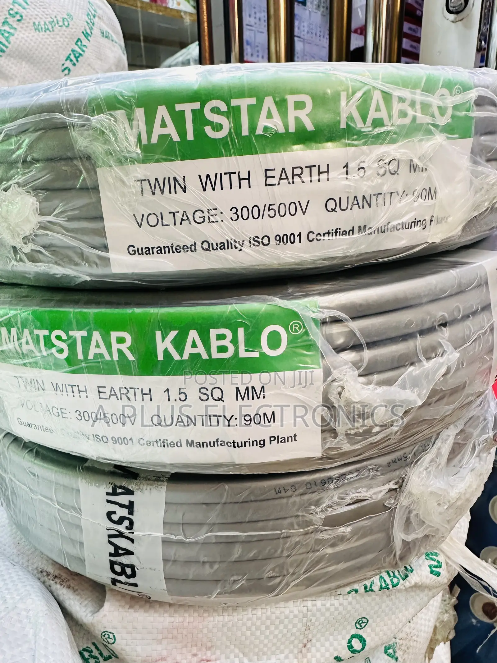 Matstar 1.5mm Twin With Earth 90m – Quality Electrical Cable