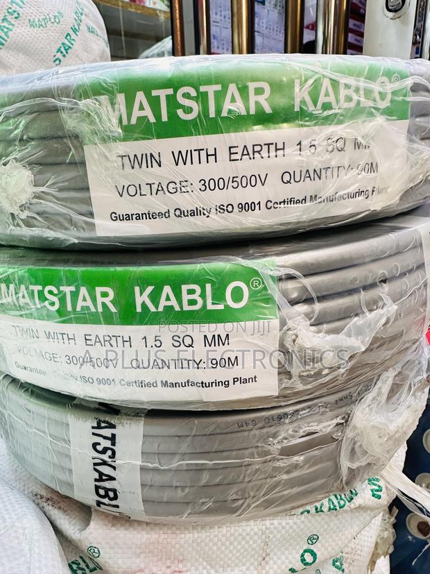 Matstar 1.5mm Twin With Earth 90m – Quality Electrical Cable