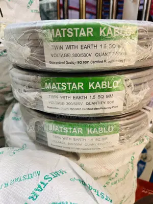 Matstar 1.5mm Twin With Earth 90m – Genuine Copper Cable