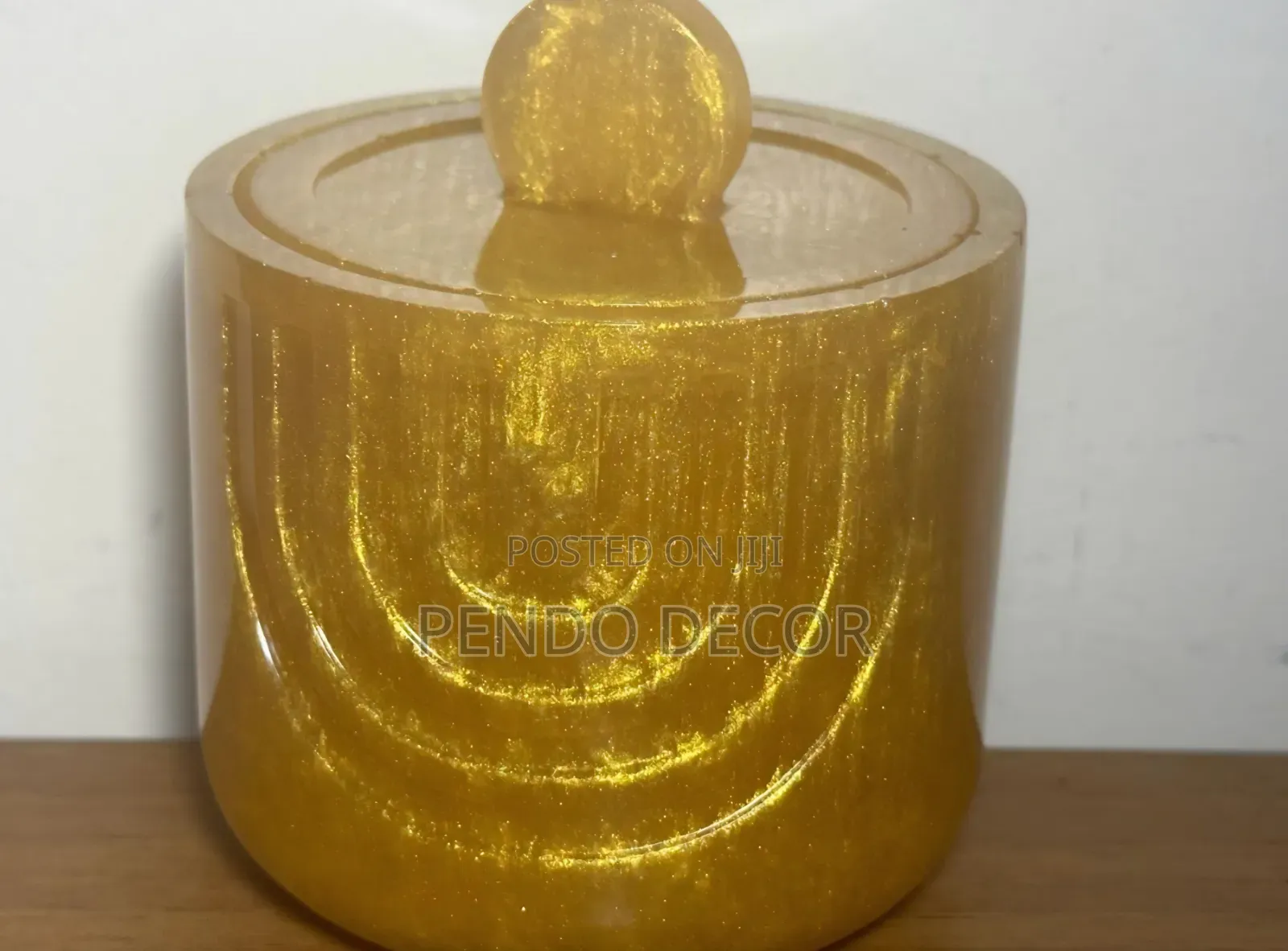 Resin Jewellery Jar