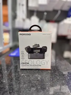 Porodo Orion Lavalier Microphone (USB-C Lightning Connector)