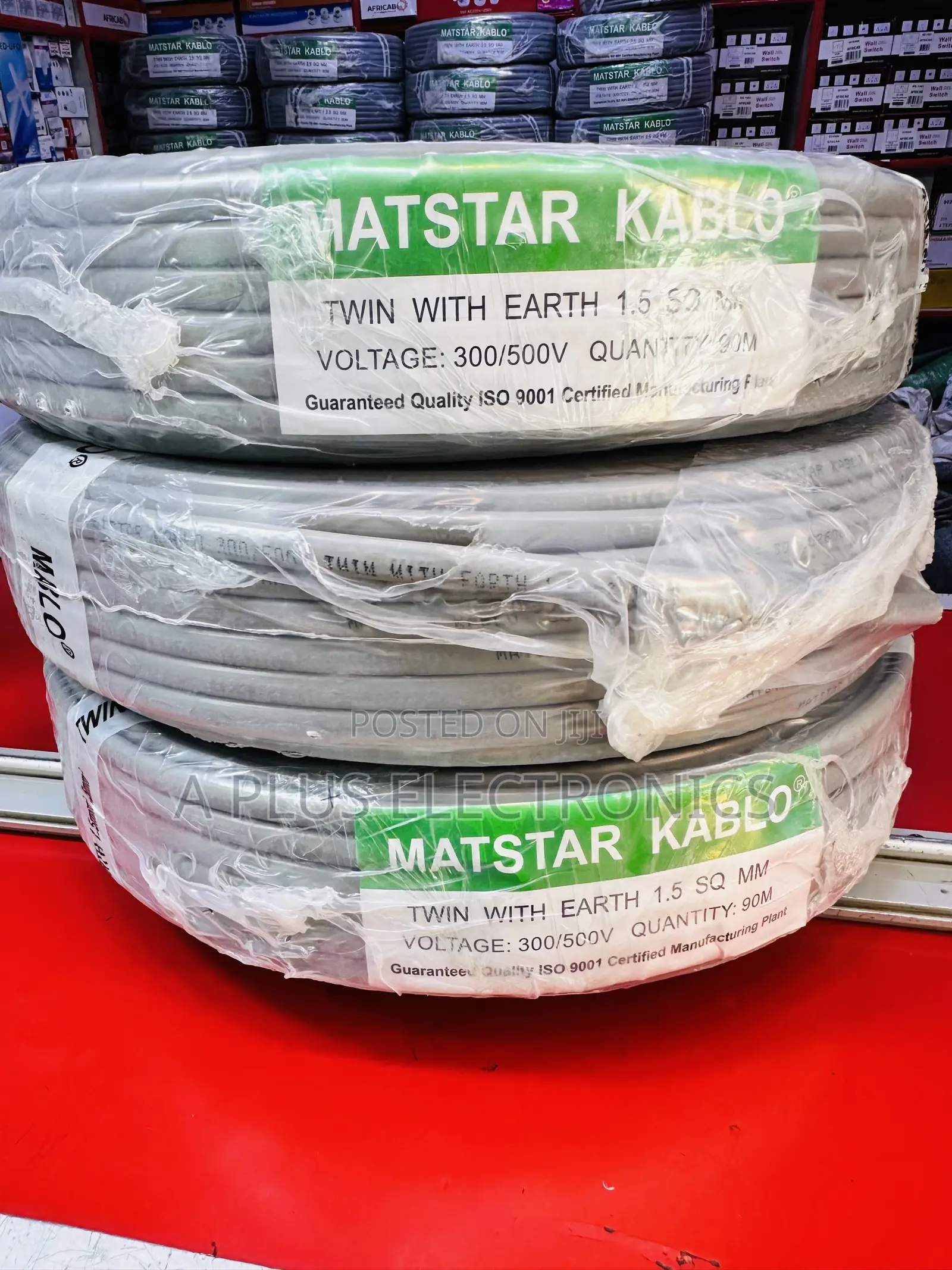 Matstar 1.5mm Twin With Earth 90m – Reliable House Wiring