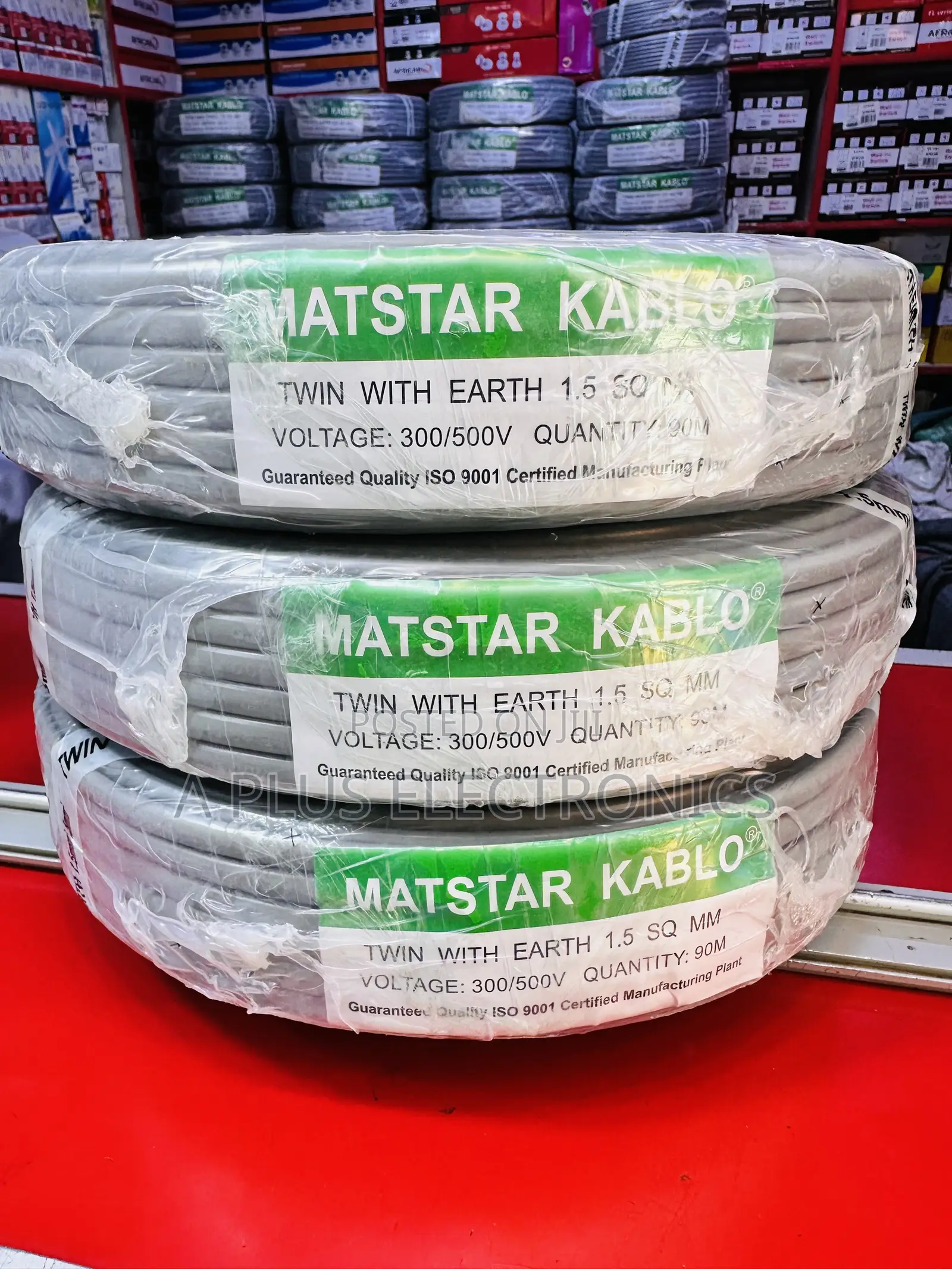 Matstar 1.5mm Twin With Earth 90m – Reliable House Wiring
