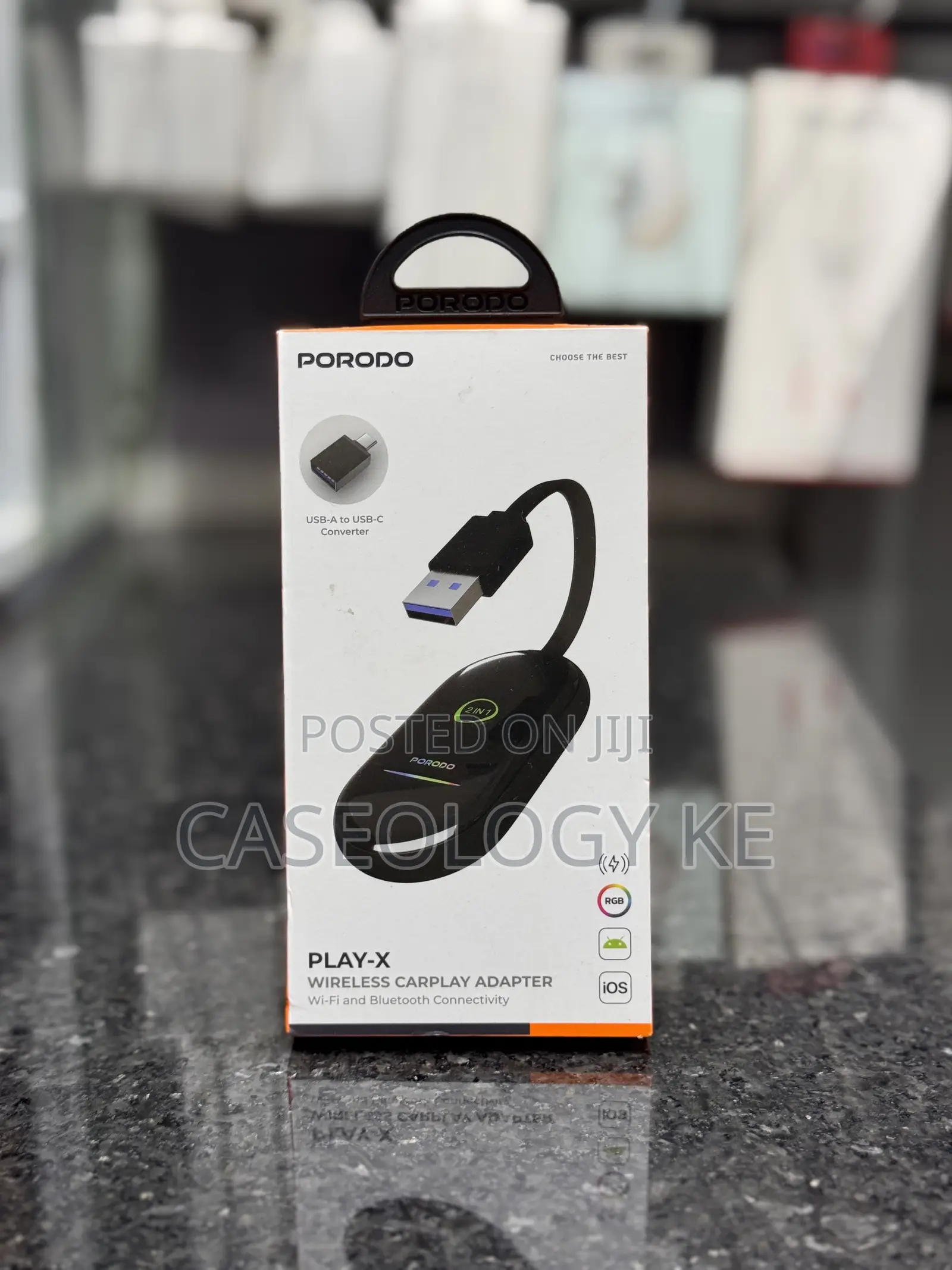 Porodo Play-X Wireless Carplay Adapter
