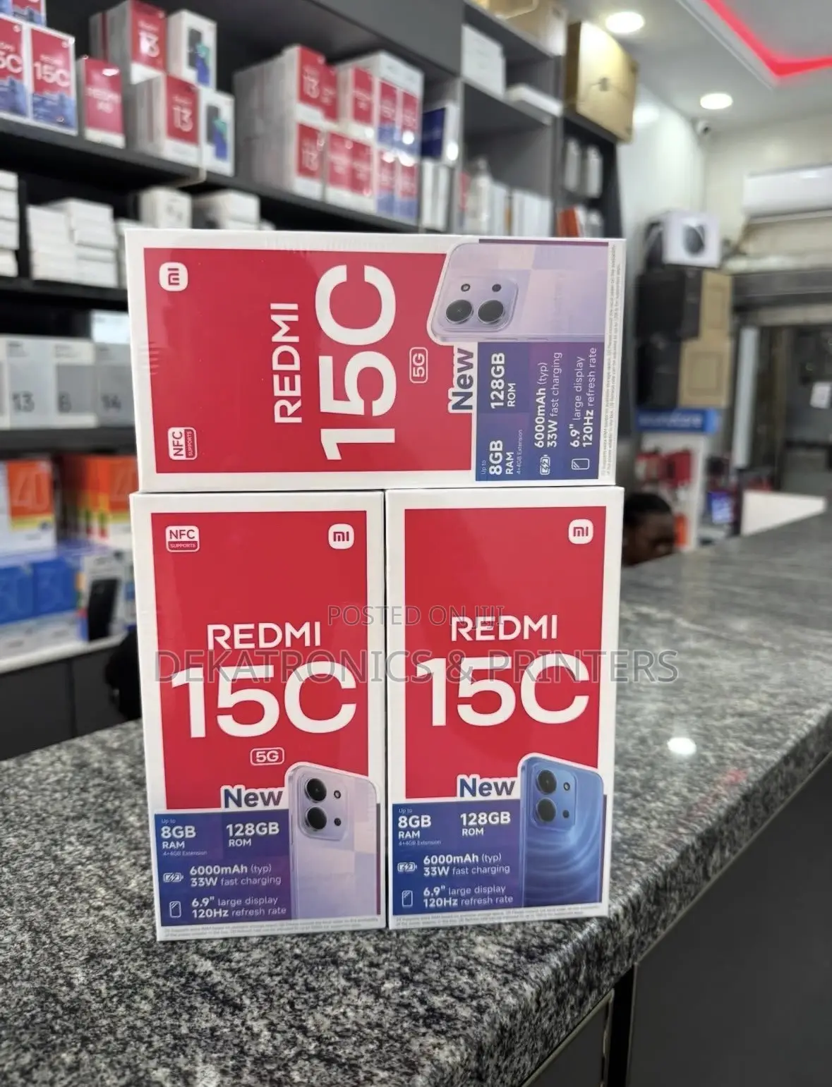 New Xiaomi Redmi 15C 4G 128 GB