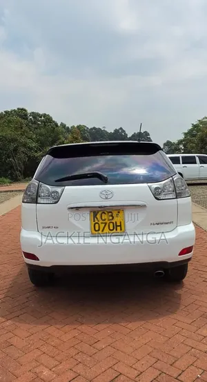 Toyota Harrier 2008 White