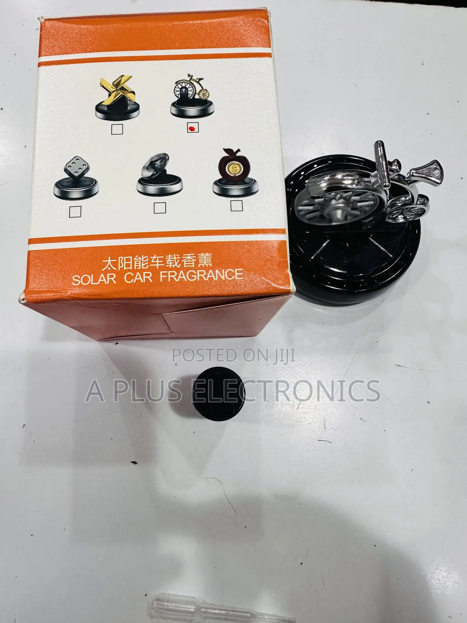 Bike Solar Powered Aroma Diffuser Premium Bike Fragrance and Interior