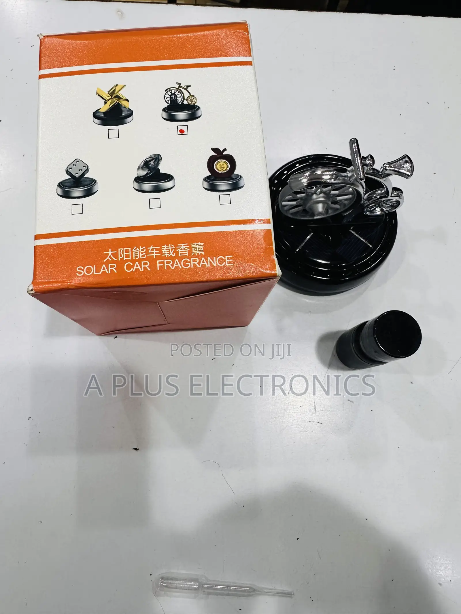 Bike Solar Powered Aroma Diffuser Premium Bike Fragrance and Interior